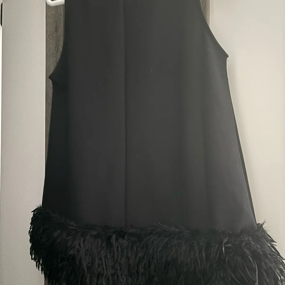 H&M Black Top with Feather Detail - Picture 8 of 8